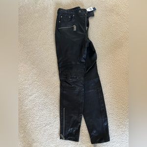 NWT Ralph Lauren Women’s Leather Pants